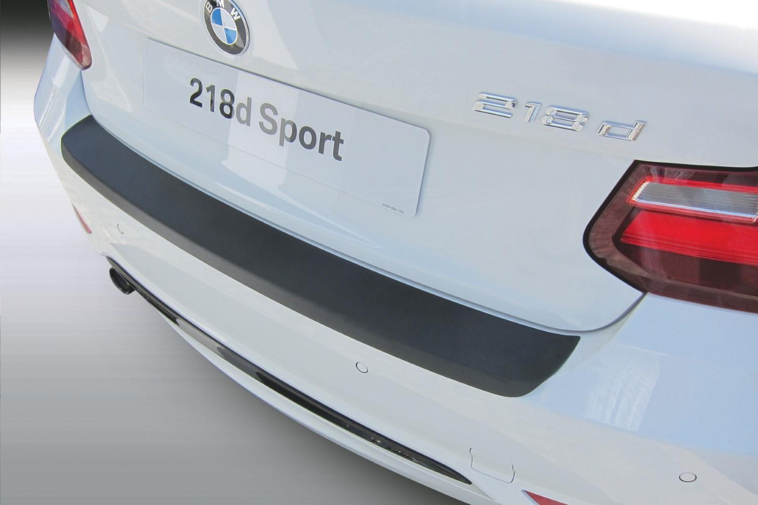 Protection de seuil de coffre BMW Série 2 Coupé (F22) 2014-2021 ABS - noir mat