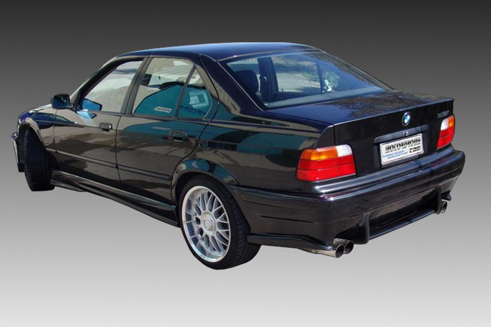 Side skirts suitable for BMW 3 Series (E36) 1991-1998 4-door saloon ABS