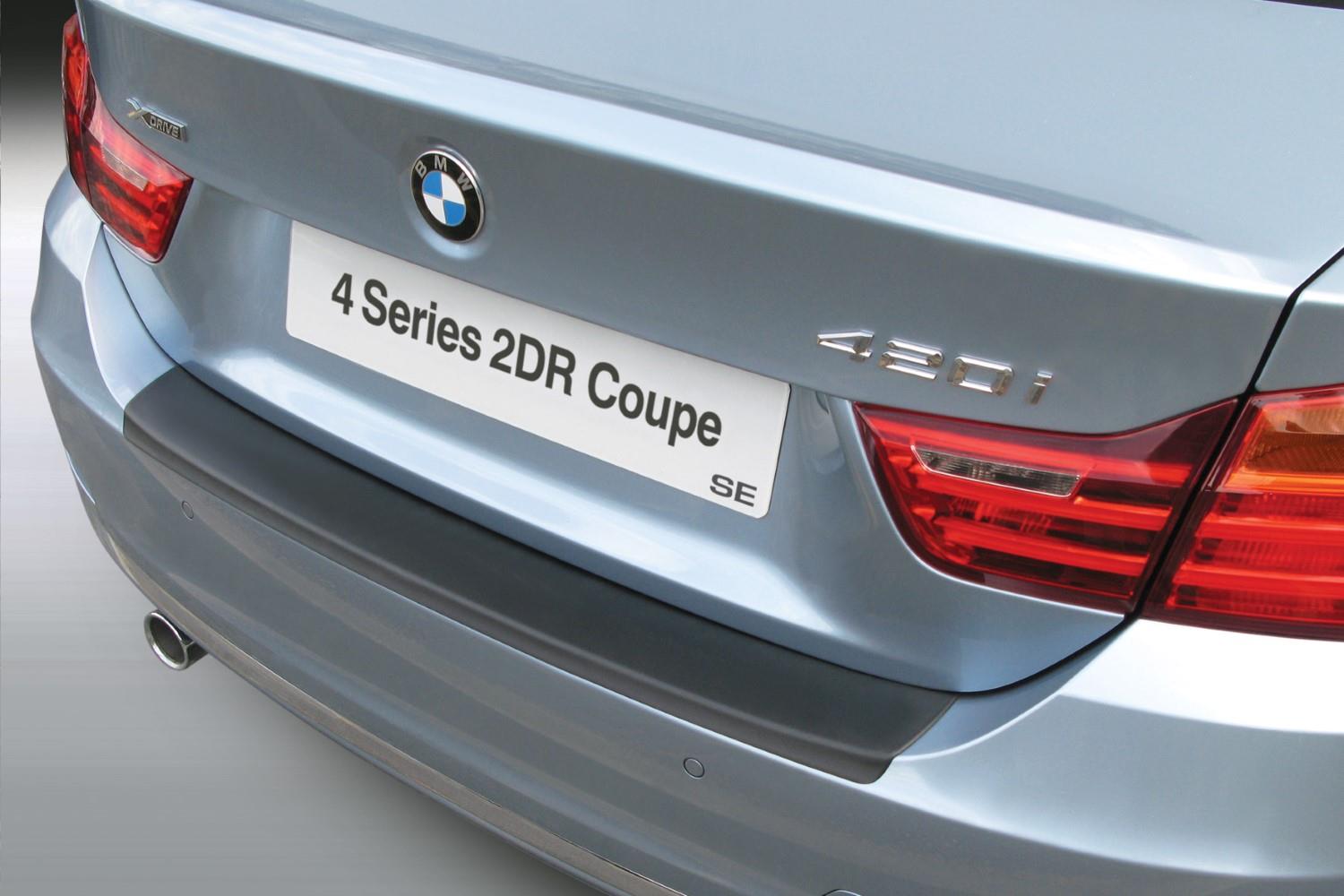 Protection de seuil de coffre BMW Série 4 Coupé (F32) 2013-présent ABS - noir mat