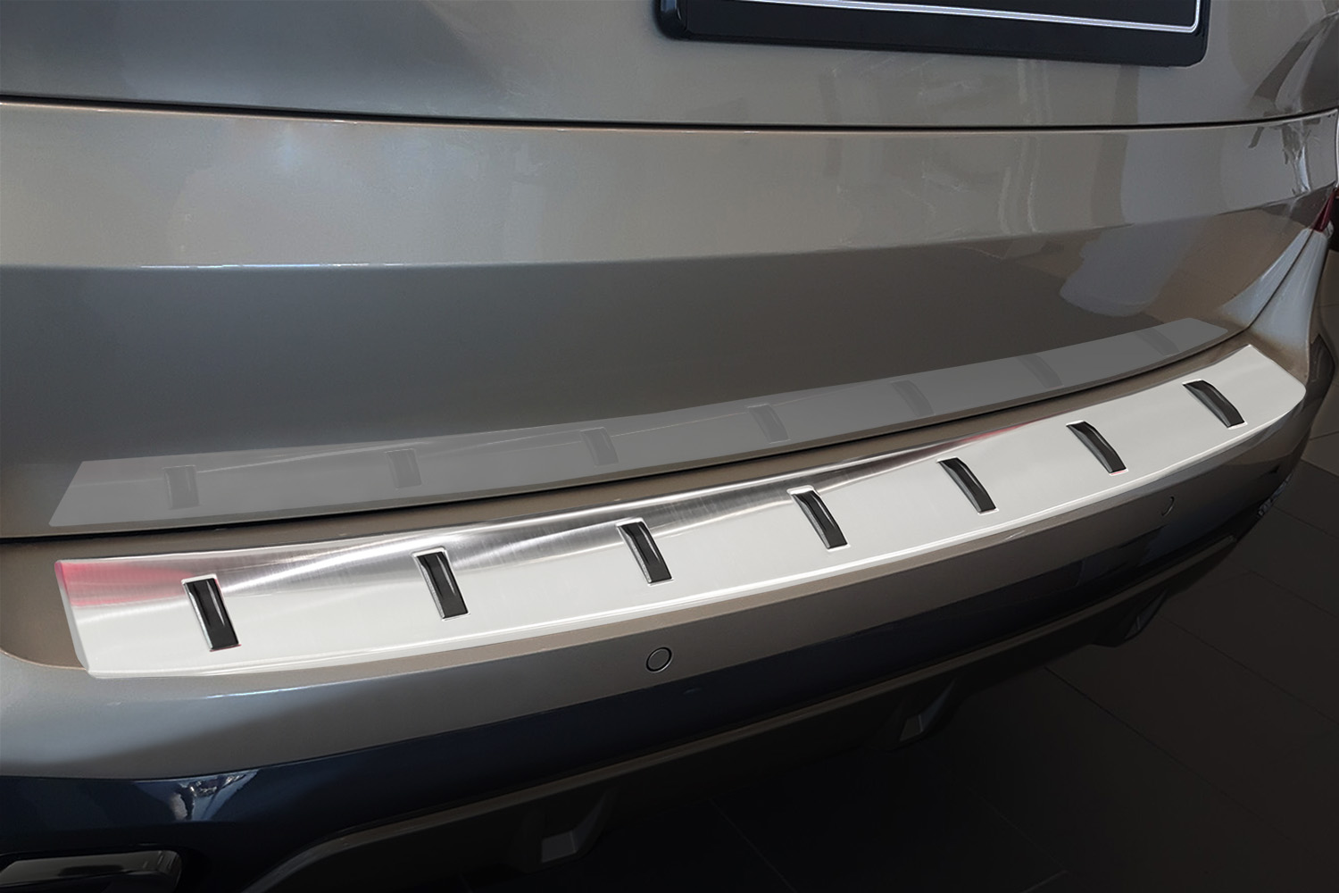 Bumperbeschermer geschikt voor BMW X5 (G05) 2018-heden RVS geborsteld - Strong