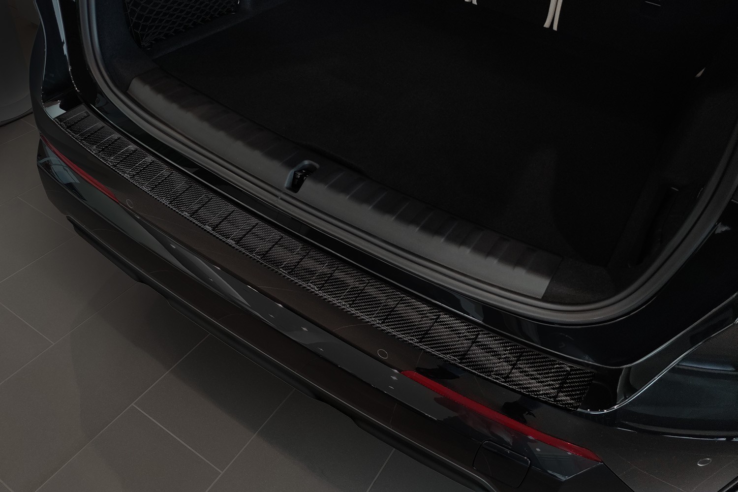 Rear bumper protector BMW X1 (U11) 2022-present carbon
