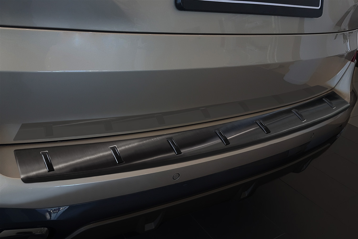 Bumperbeschermer geschikt voor BMW X5 (G05) 2018-heden RVS geborsteld antraciet - Strong