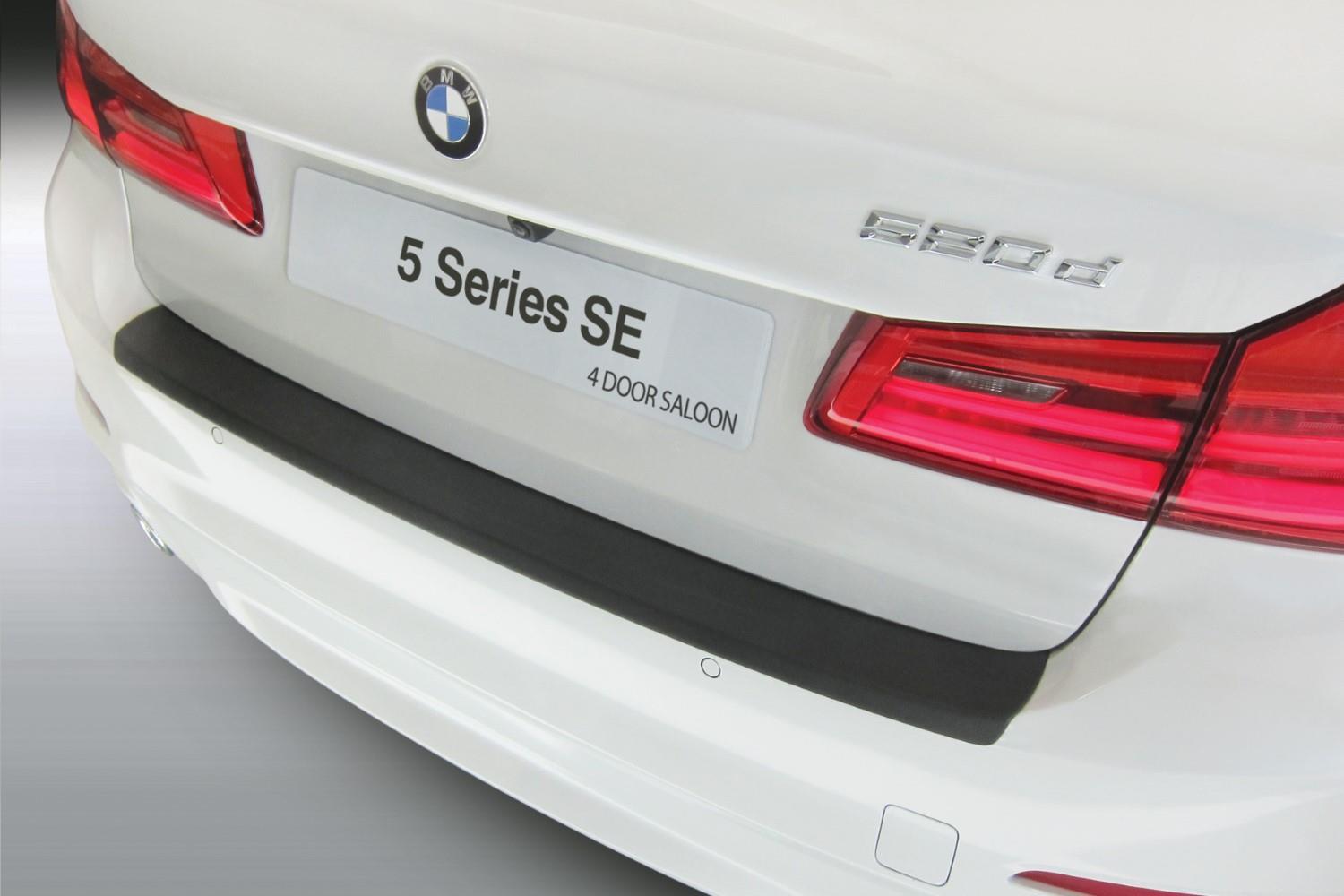 Protection de seuil de coffre BMW Série 5 (G30) 2017-2023 4 portes tricorps ABS - noir mat