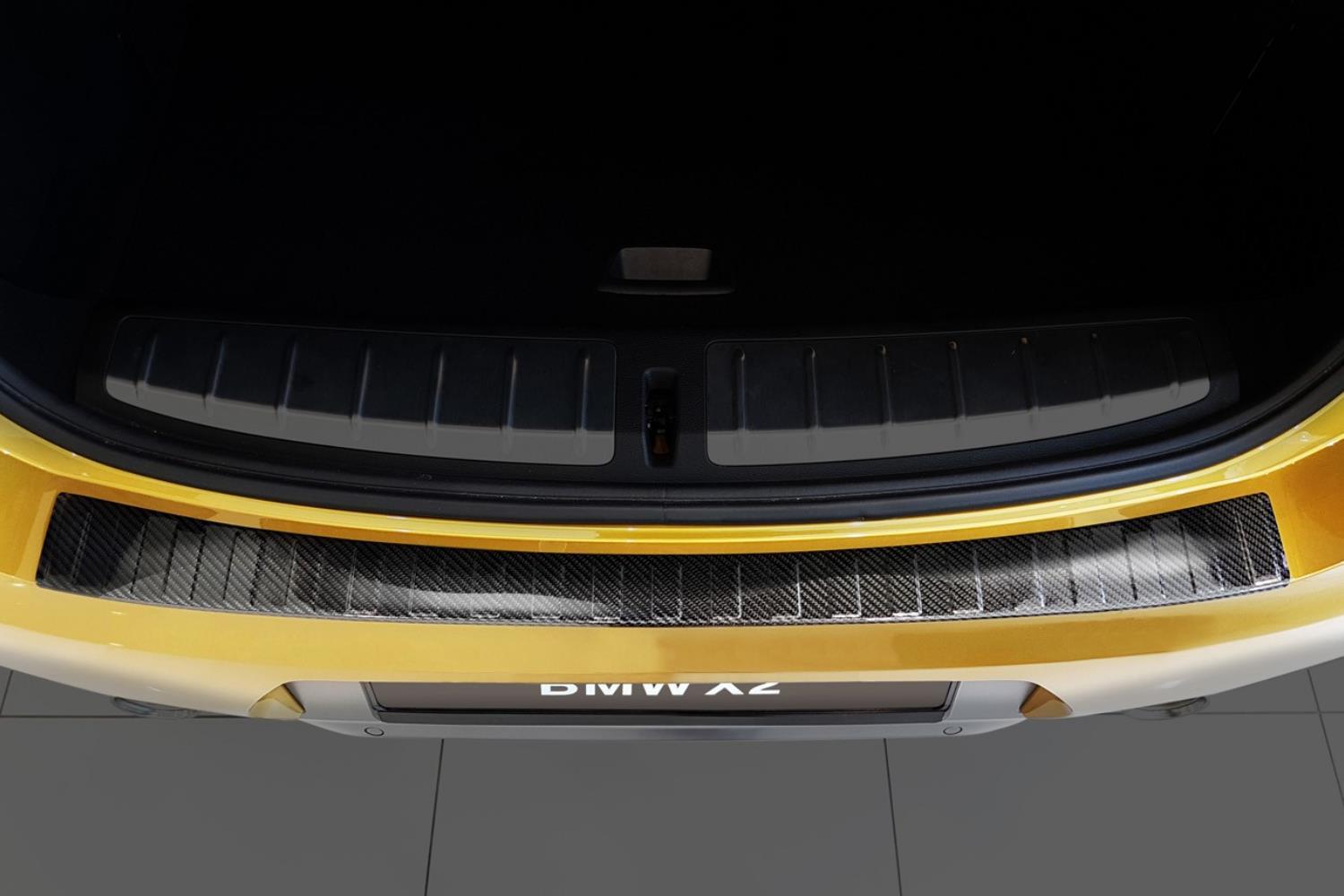 Bumperbeschermer geschikt voor BMW X2 (F39) 2018-2023 carbon