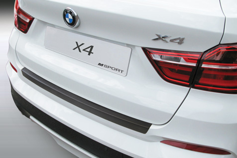 Ladekantenschutz passend für BMW X4 (F26) 2014-2018 ABS - Mattschwarz