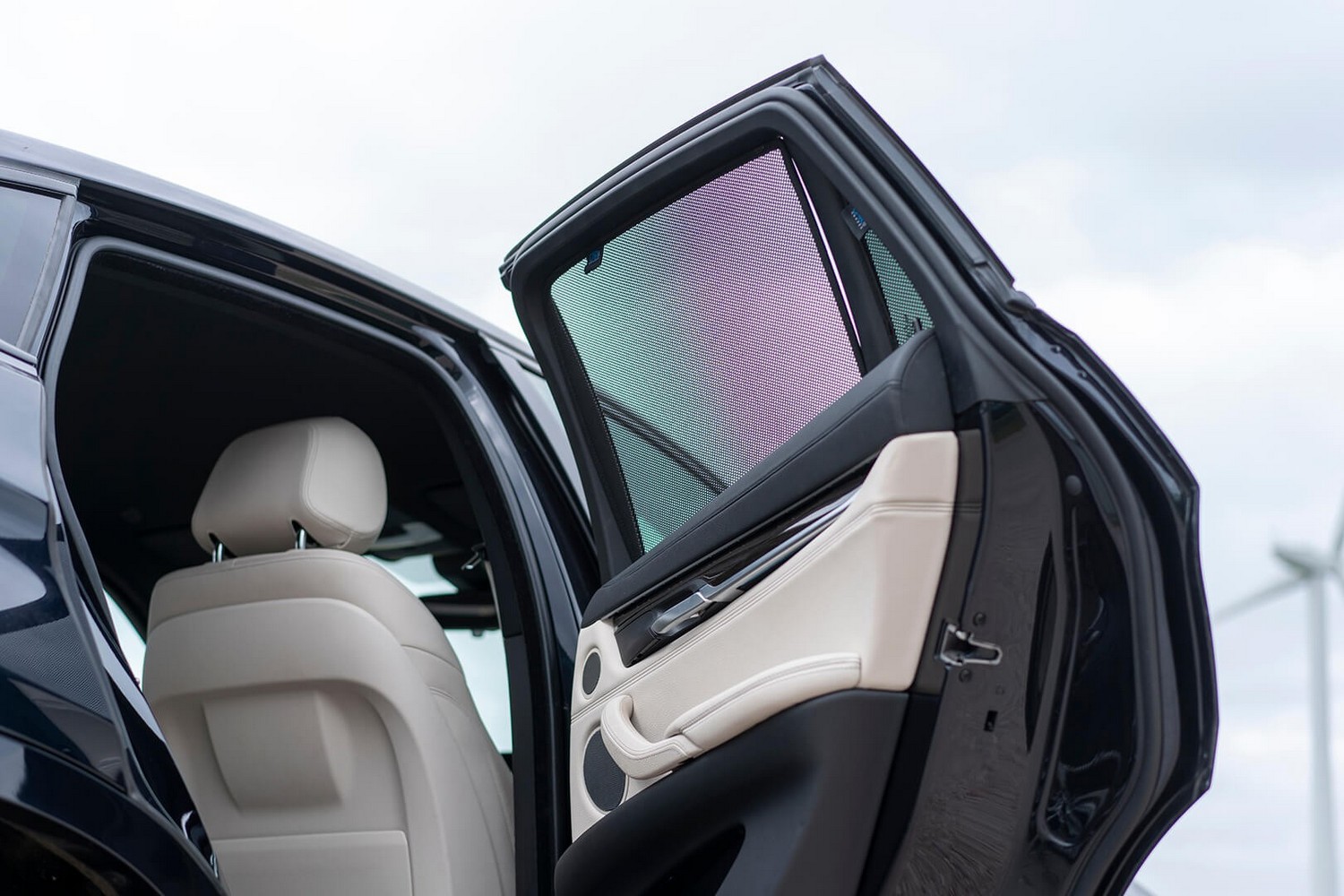 Sun shades suitable for BMW X6 (F16) 2014-2019 Car Shades - rear side doors