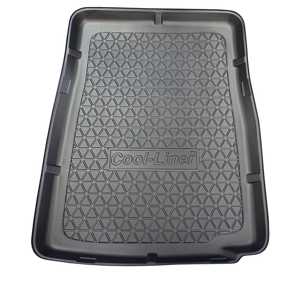 Boot mat suitable for BMW 7 Series (F01) 2008-2015 4-door saloon Cool Liner anti slip PE/TPE rubber