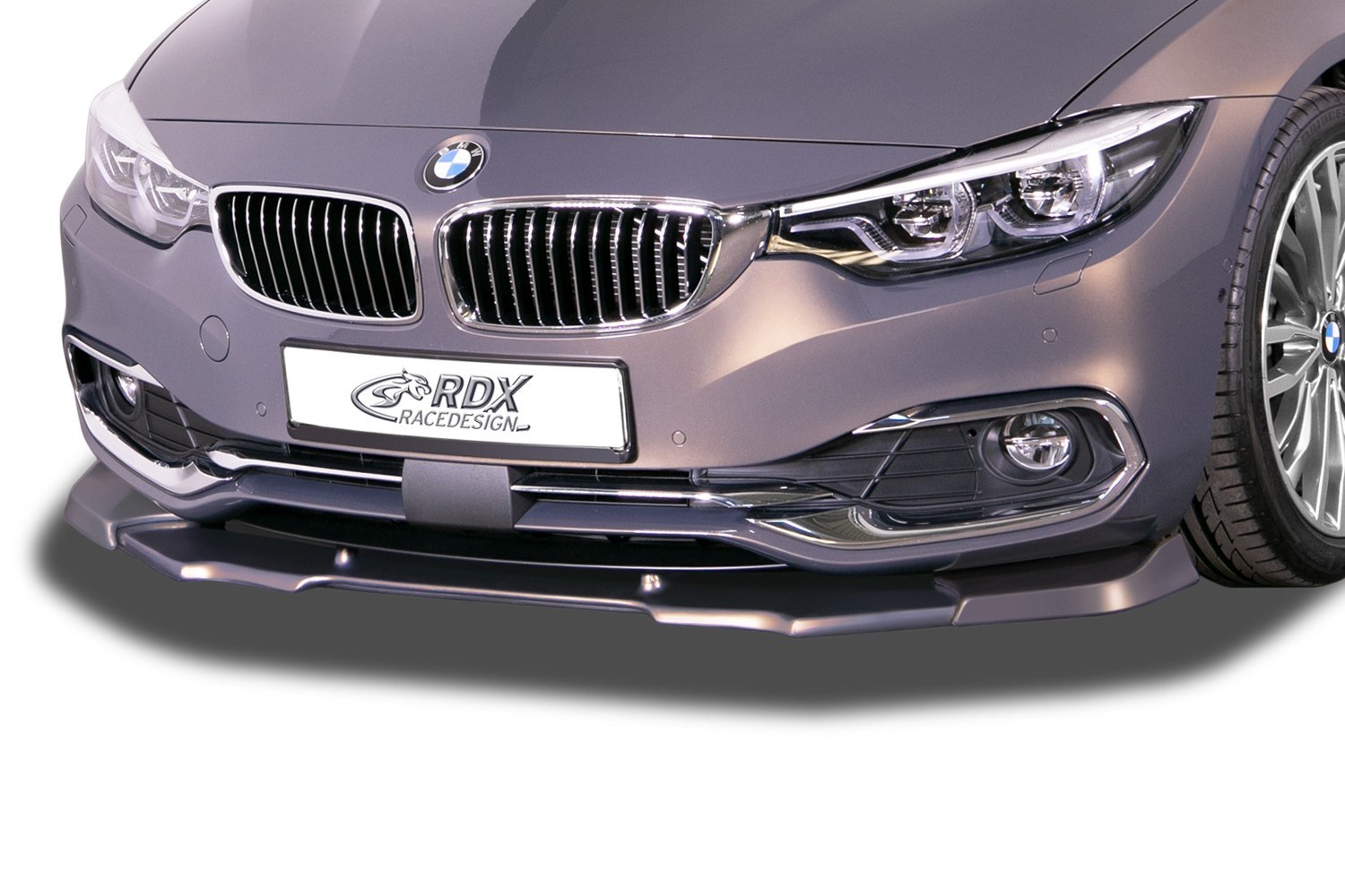 Front spoiler suitable for BMW 4 series Cabriolet (F33) 2017-2020 Vario-X PU