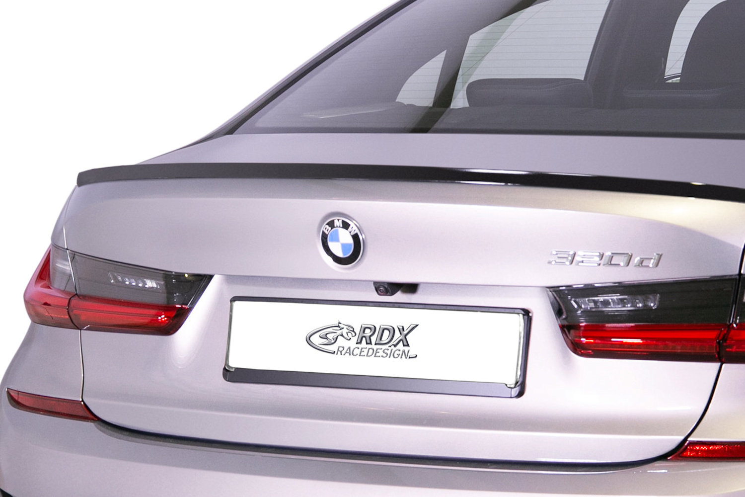 Boot spoiler lip suitable for BMW 3 Series (G20) 2019-present 4-door saloon