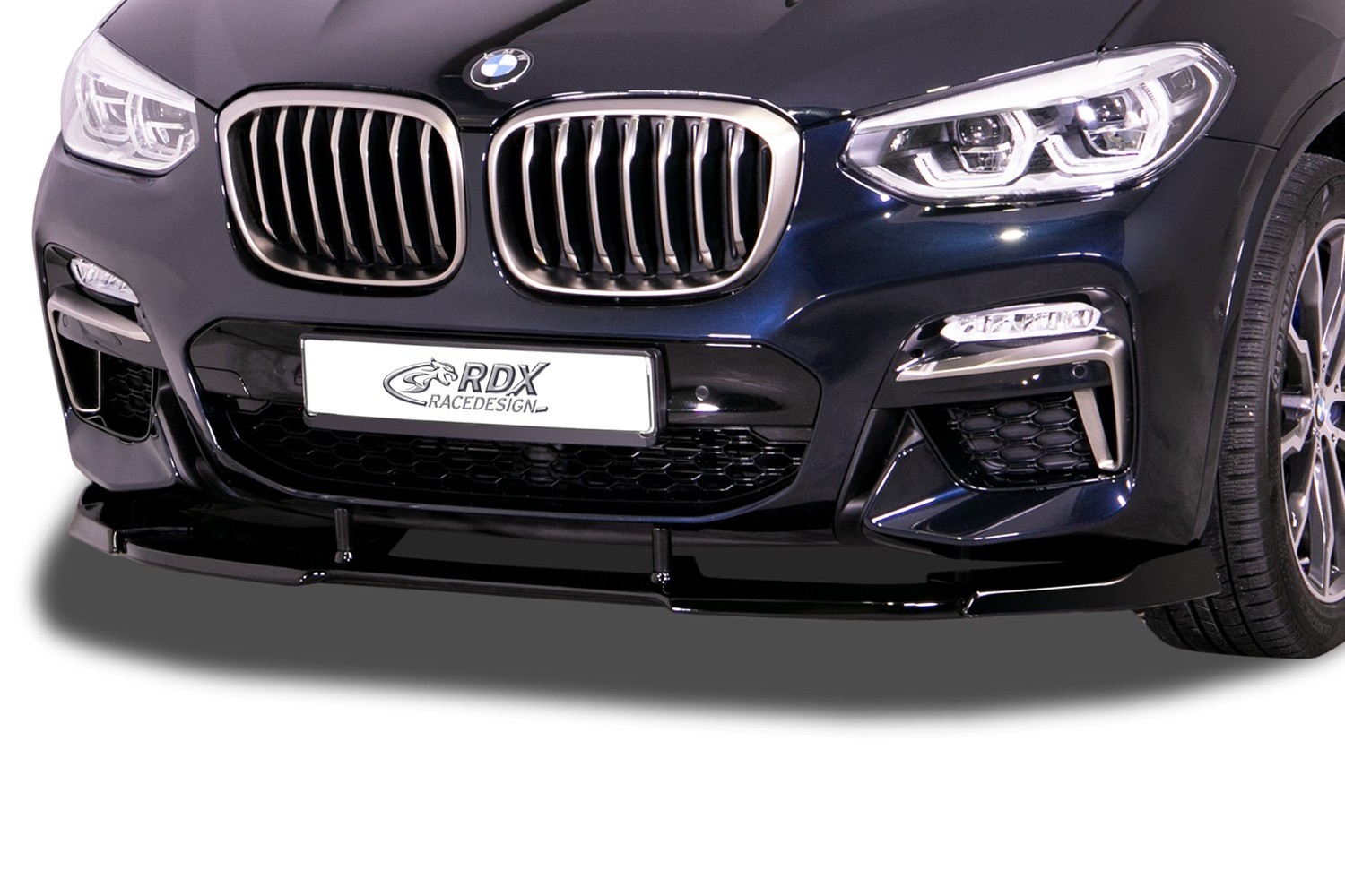 Front spoiler suitable for BMW X3 (G01) 2017-2024 Vario-X PU