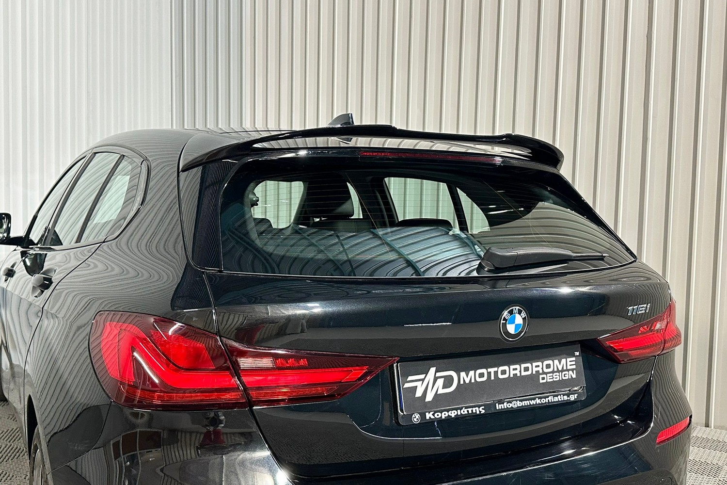 Roof spoiler suitable for BMW 1 Series (F40) 2019-2024 5-door hatchback