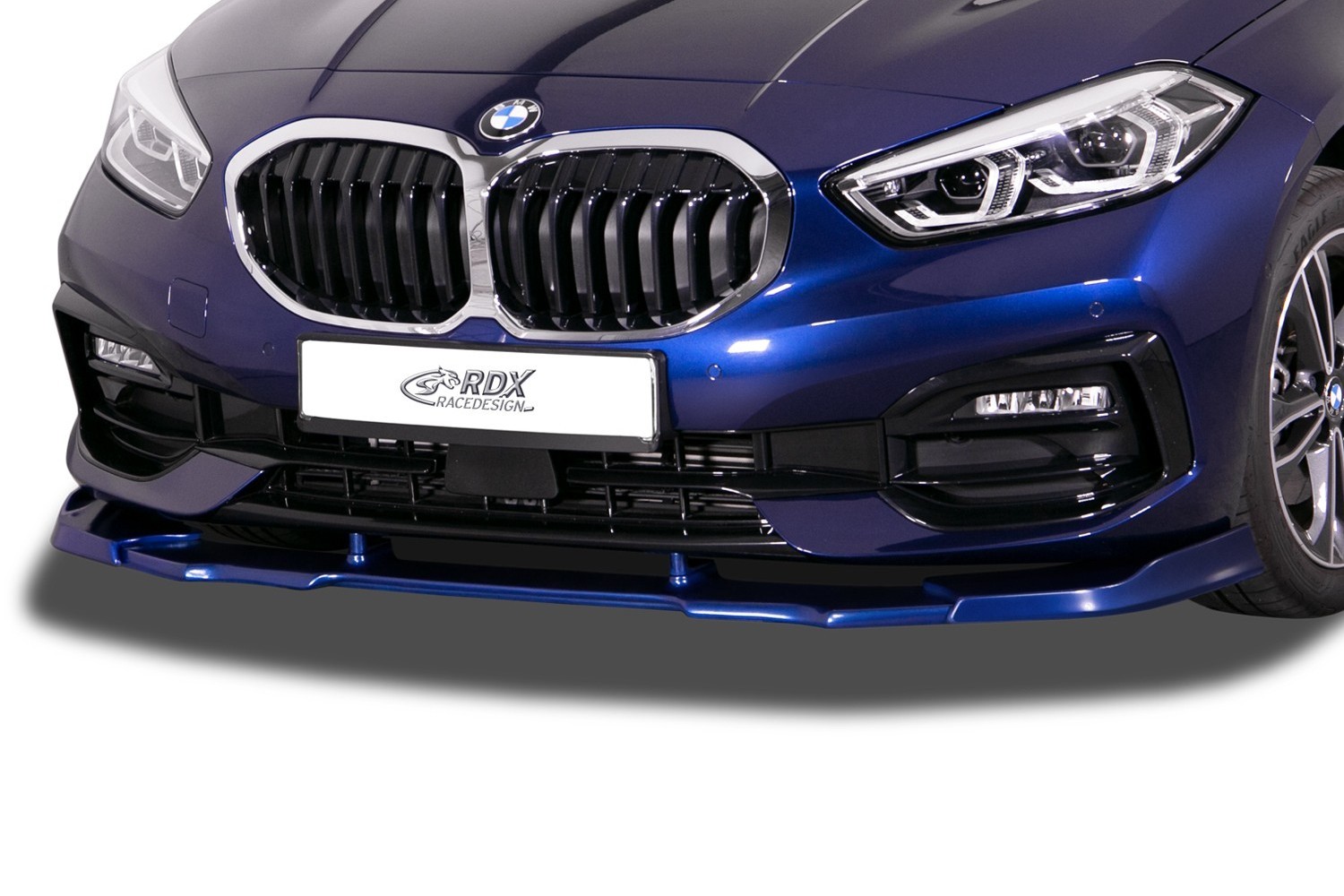 Front spoiler suitable for BMW 1 Series (F40) 2019-present 5-door hatchback Vario-X PU
