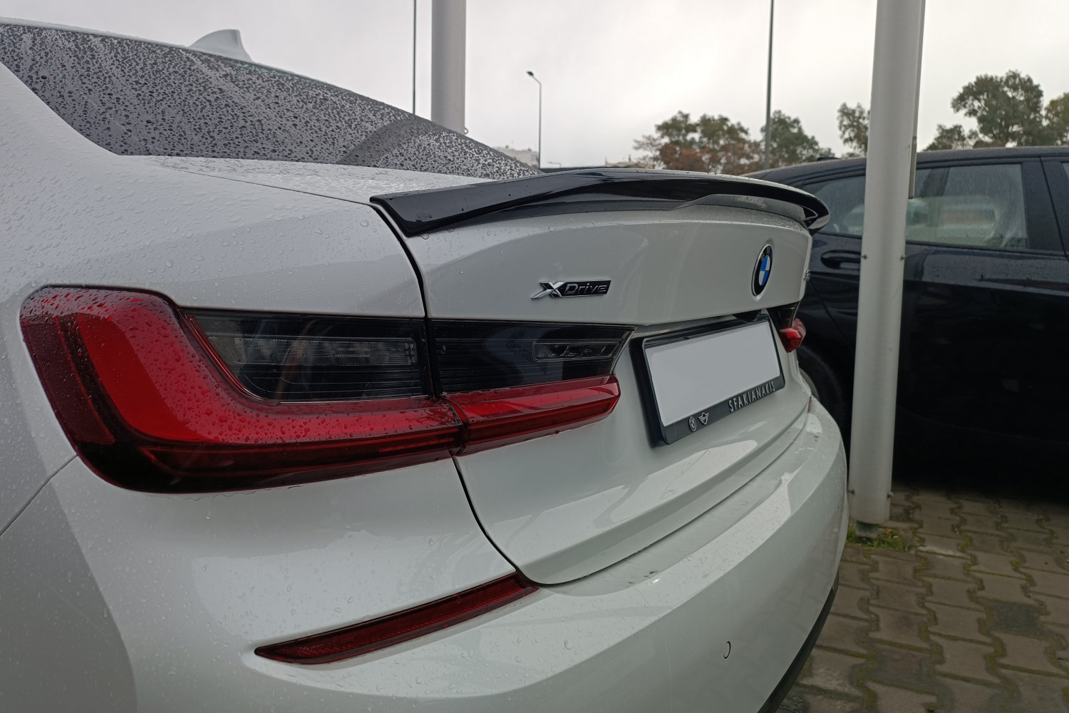 Boot spoiler lip suitable for BMW 3 Series (G20) 2019-present 4-door saloon