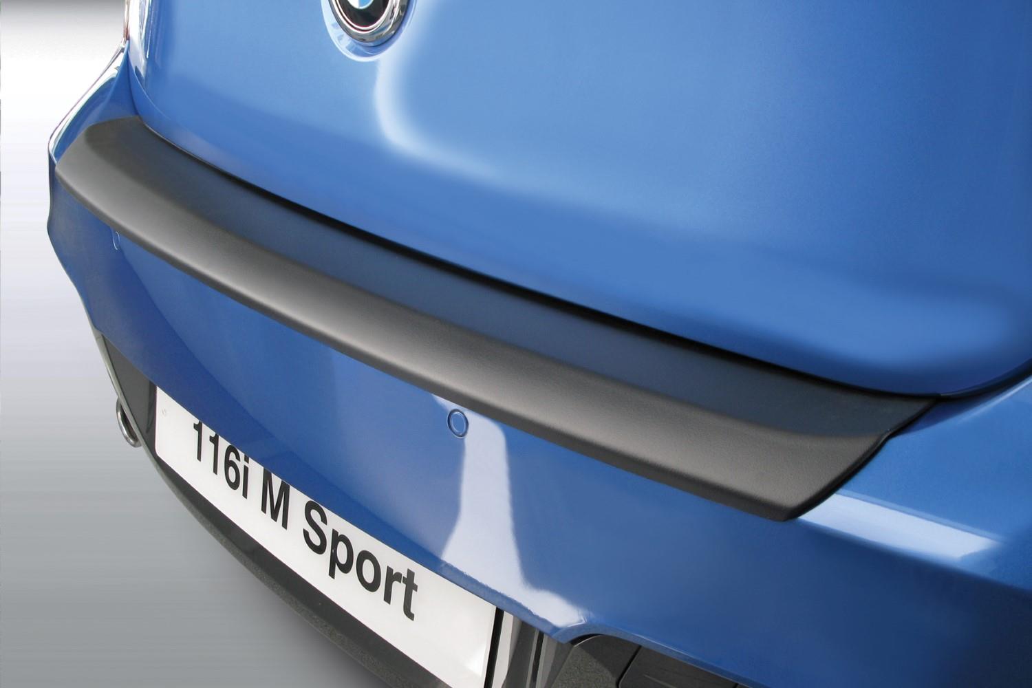 Bumperbeschermer BMW 1 Serie (F21 - F20) 2011-2015 3 & 5-deurs hatchback ABS - matzwart