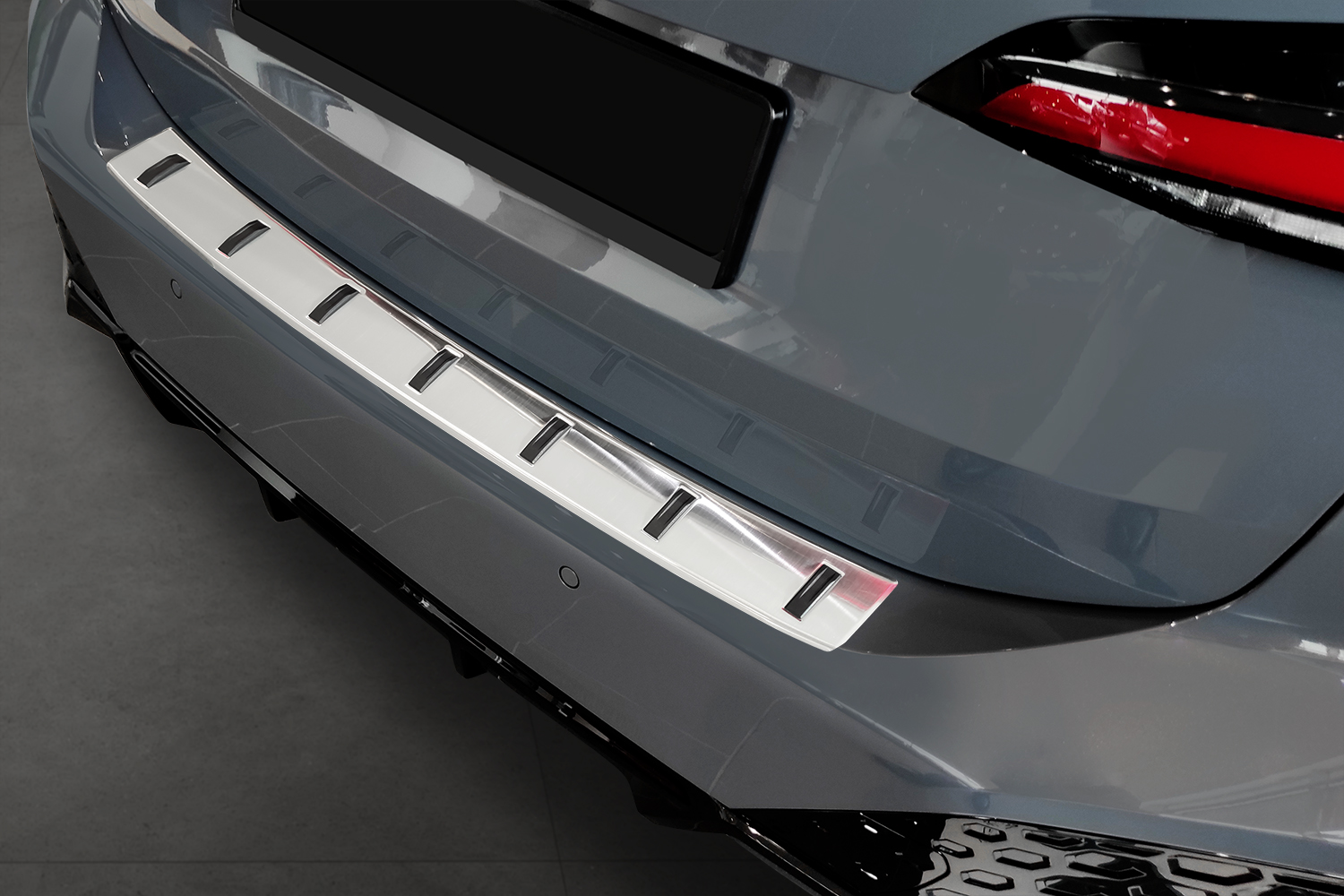 Bumperbeschermer geschikt voor BMW 2 Serie Active Tourer (U06) 2021-heden wagon RVS geborsteld - Strong