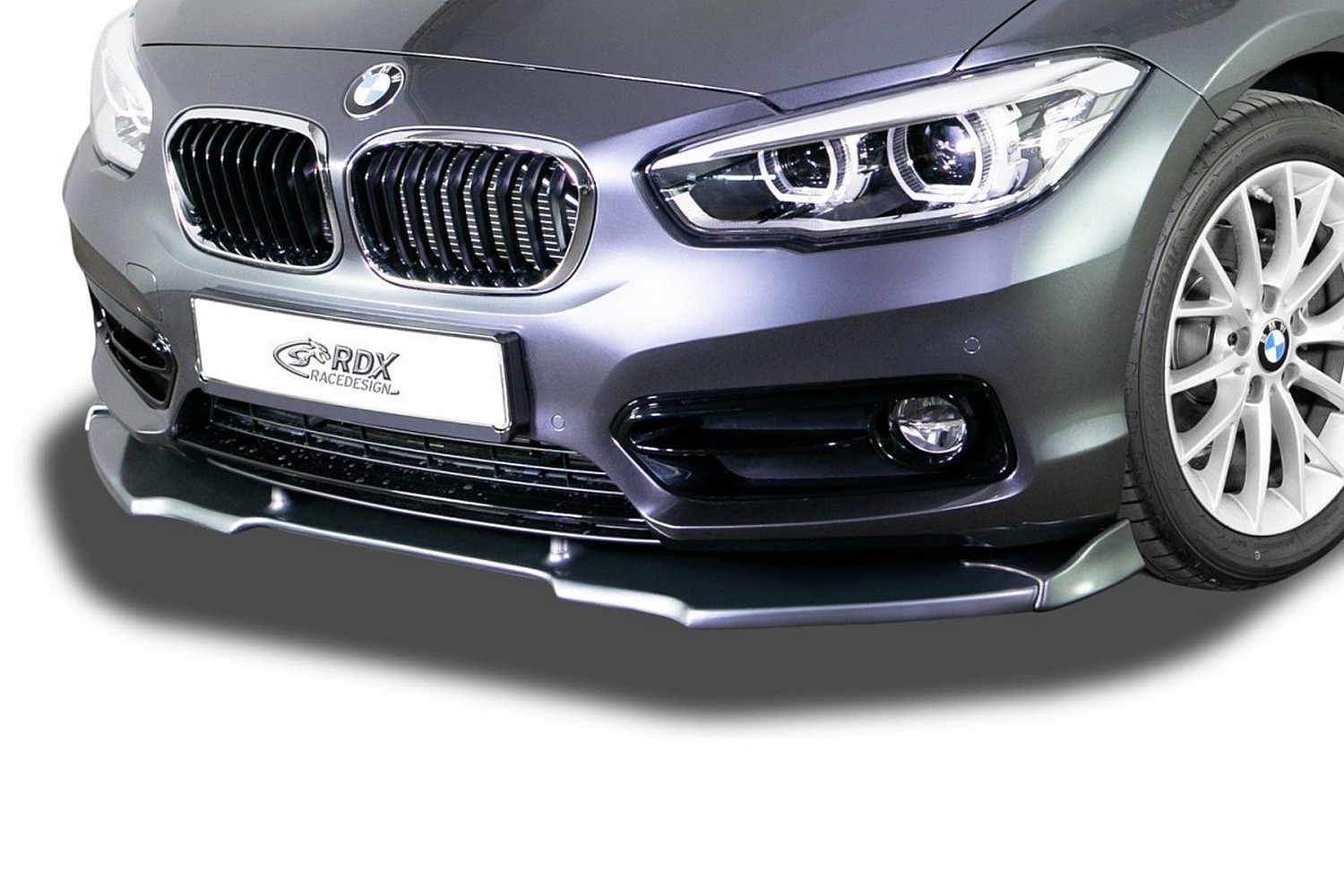 Front spoiler suitable for BMW 1 Series (F20) 2015-2019 5-door hatchback Vario-X PU