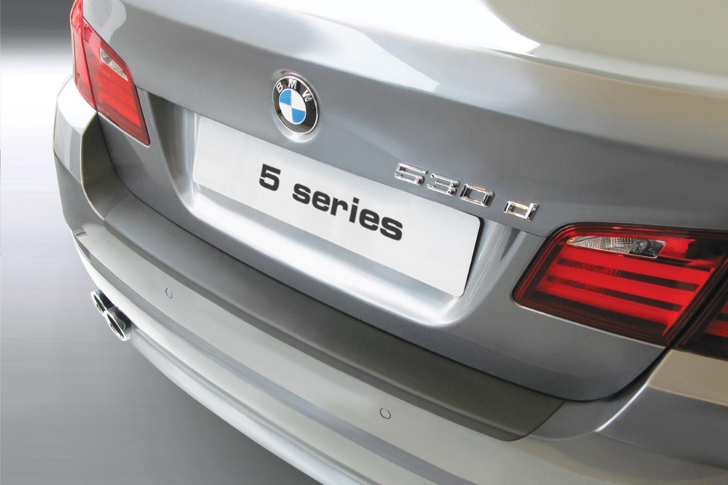 Bumperbeschermer BMW 5 Serie (F10) 2010-2017 4-deurs sedan ABS - matzwart