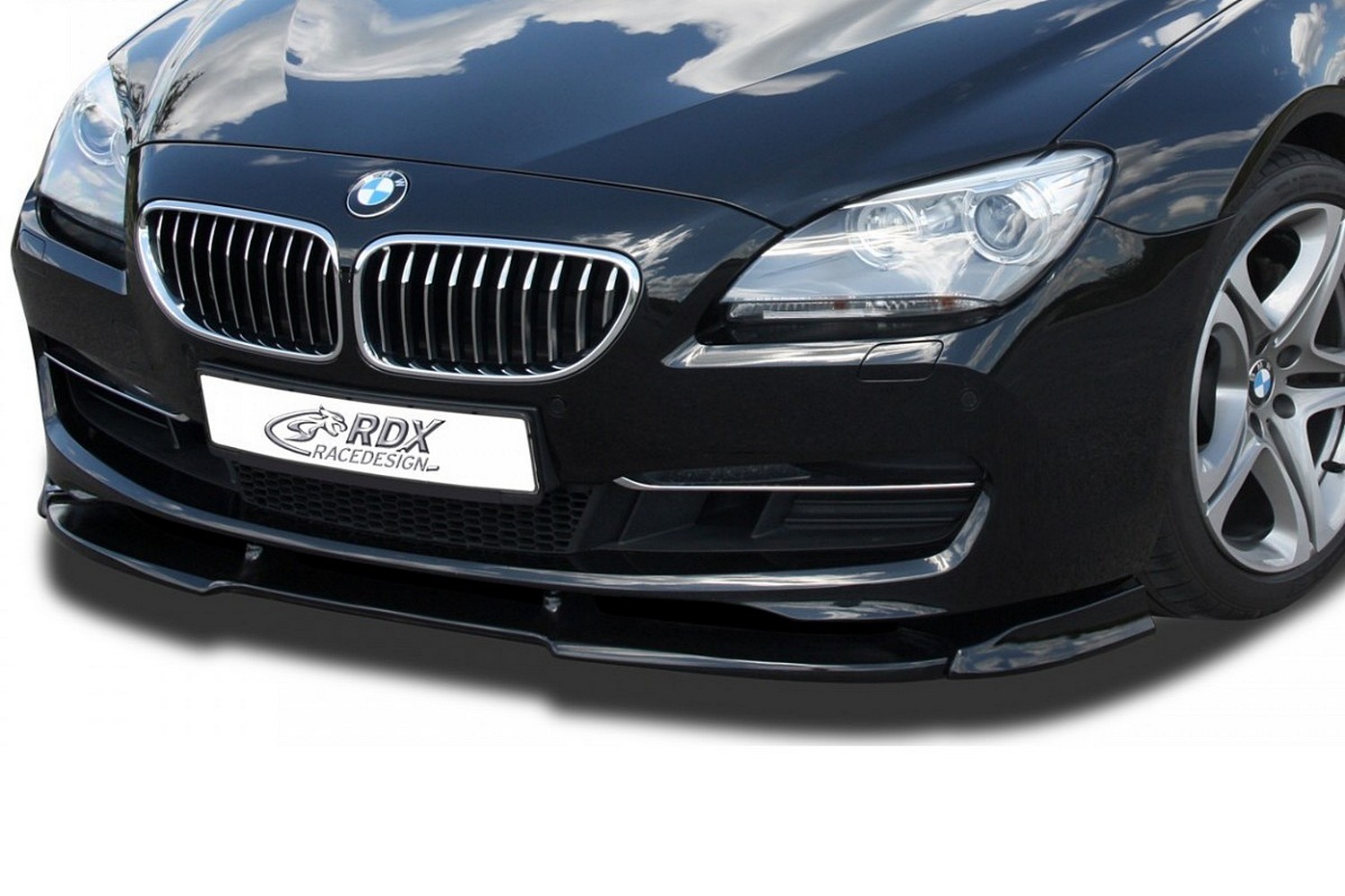 Front spoiler suitable for BMW 6 Series Cabriolet (F12) 2011-2018 Vario-X PU