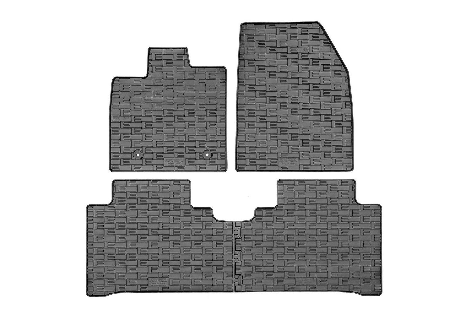 Car mats suitable for BYD Atto 3 2022-present rubber