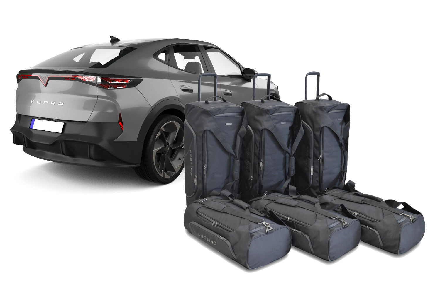 Travel bag set suitable for Cupra Tavascan 2024-present Pro.Line