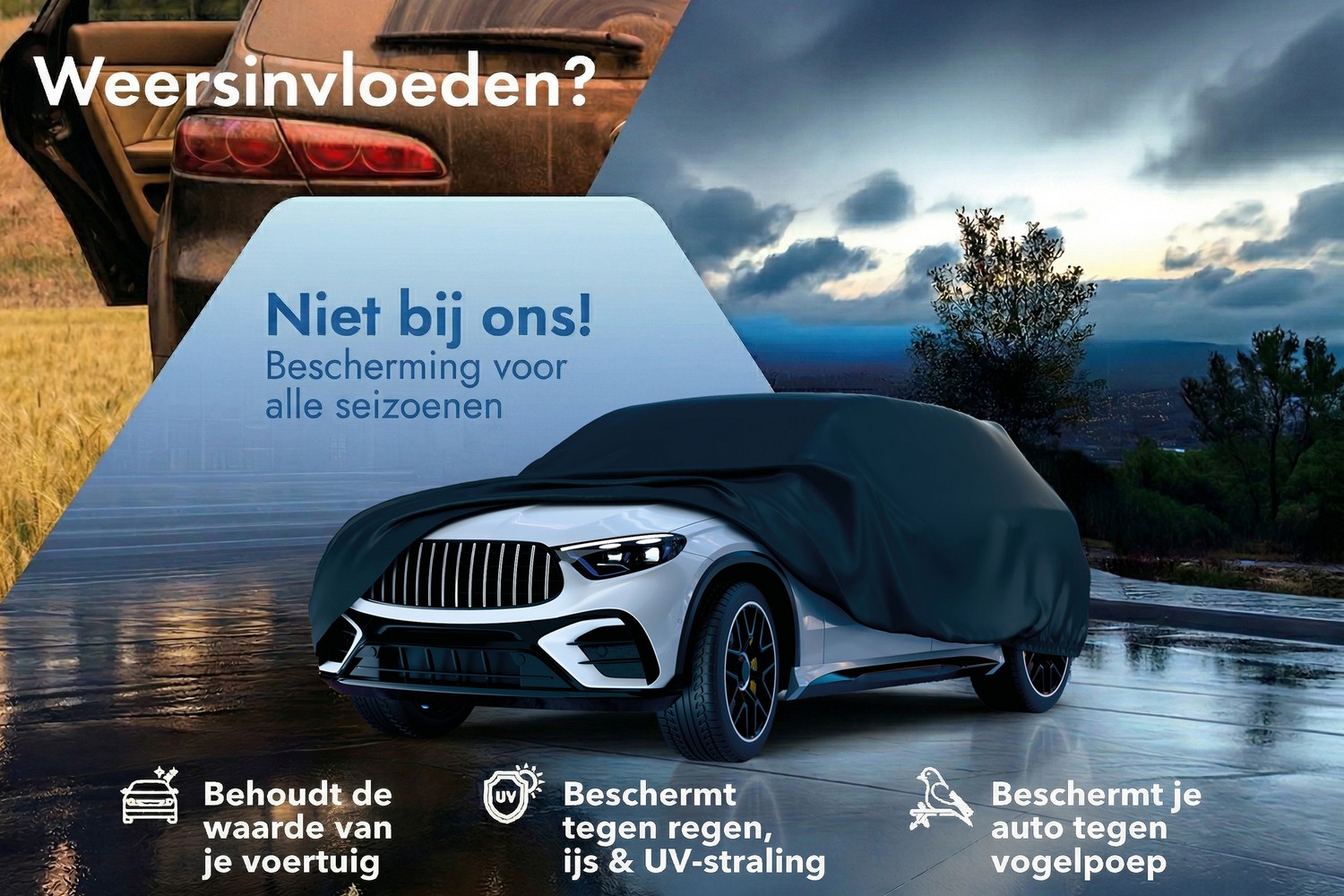 Autohoes All Weather Basic SUV zwart (3)