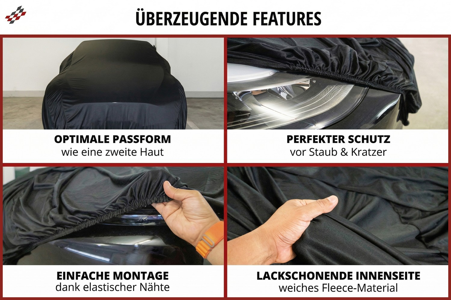 Autoabdeckung Indoor Stretch Basic Pkw (5)