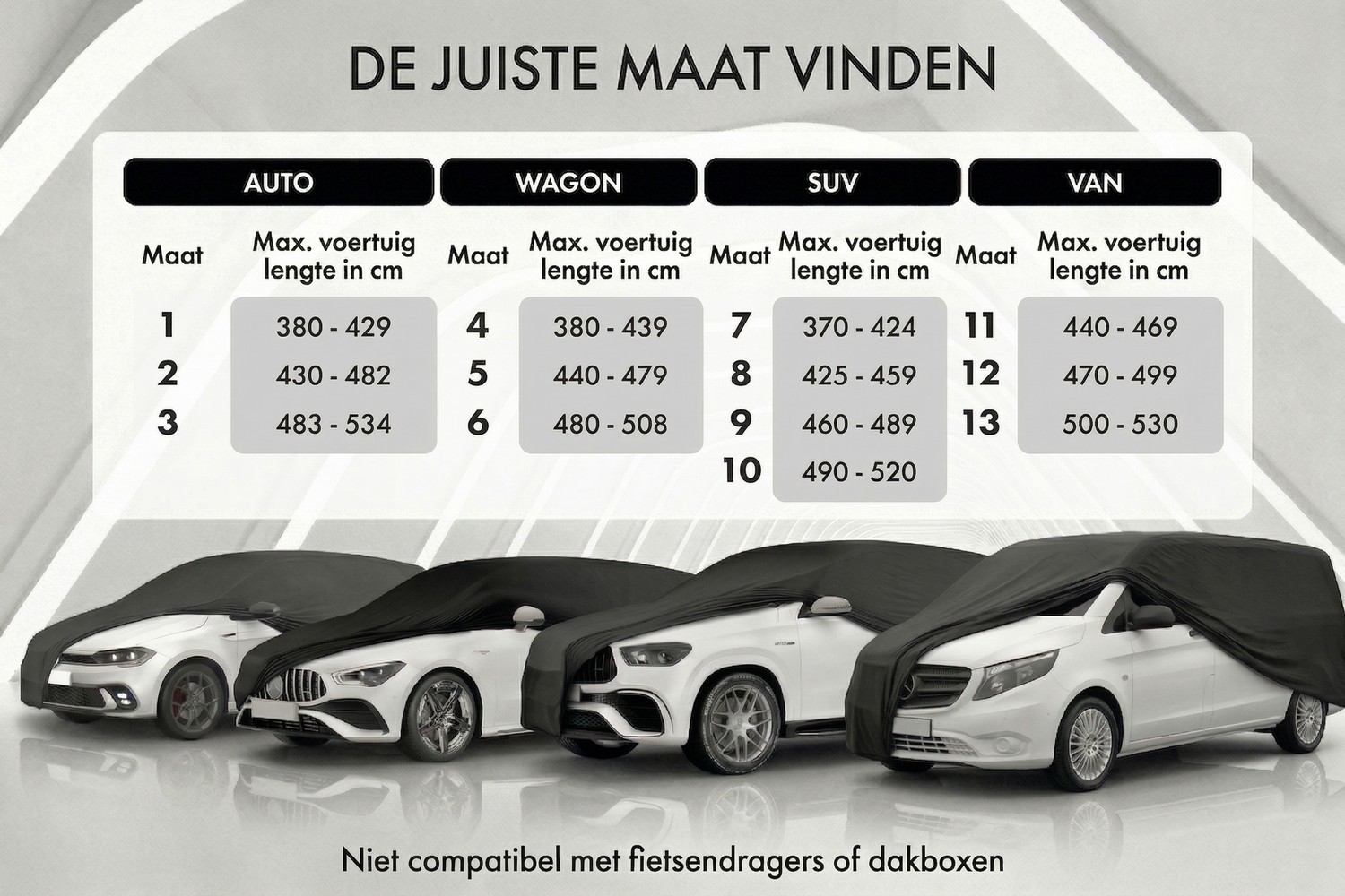 Autohoes Indoor Stretch Basic personenwagen (7)