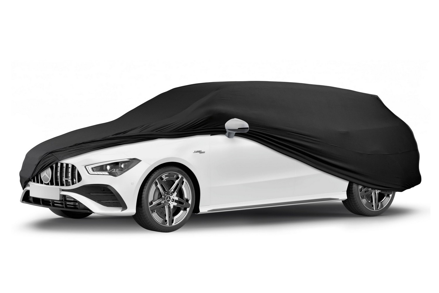 Funda para coche compatible con Toyota Auris II TS 2013-2019 familiar Indoor Stretch Basic M