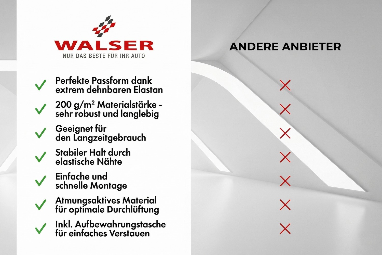 Autoabdeckung Indoor Stretch Plus Pkw rot (6)