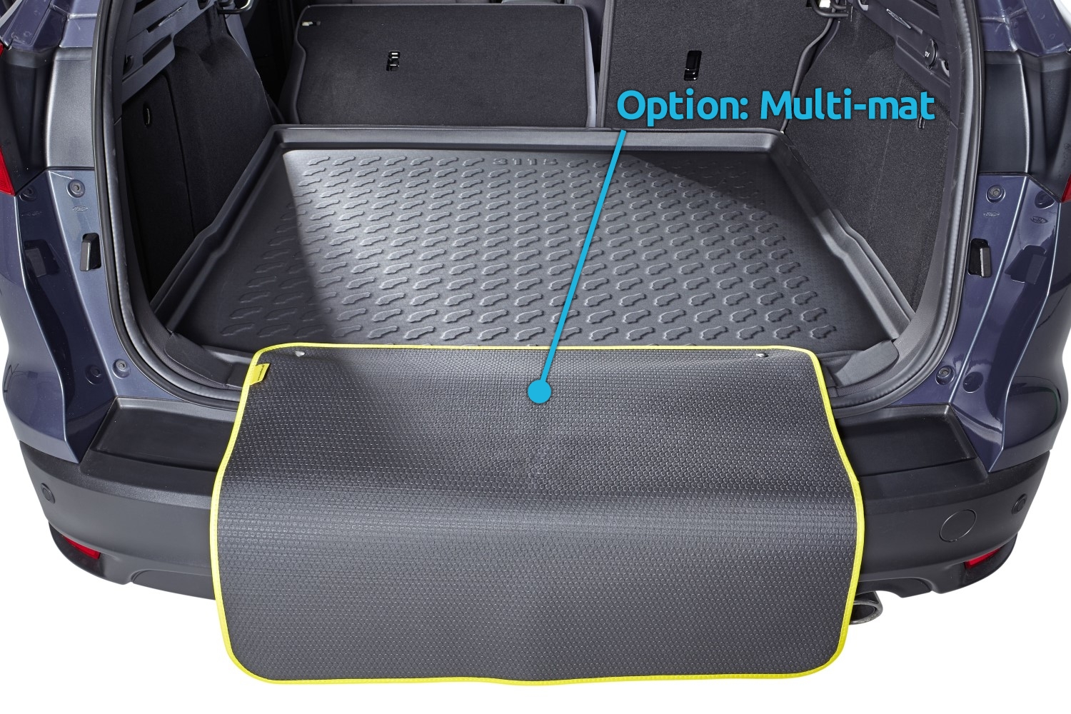 Boot mat Opel Mokka B 2020-present Carbox Form PE rubber - black