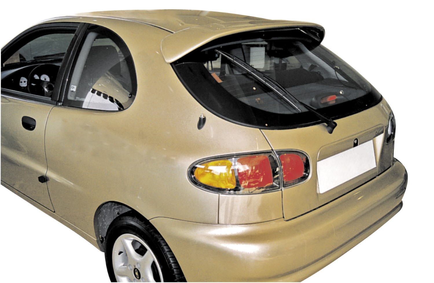 Dakspoiler Chevrolet - Daewoo Lanos 1997-2004 3-deurs hatchback