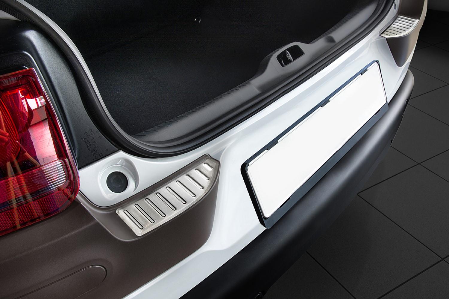 Bumperbeschermer geschikt voor Citroën C4 Cactus 2014-2018 5-deurs hatchback RVS geborsteld
