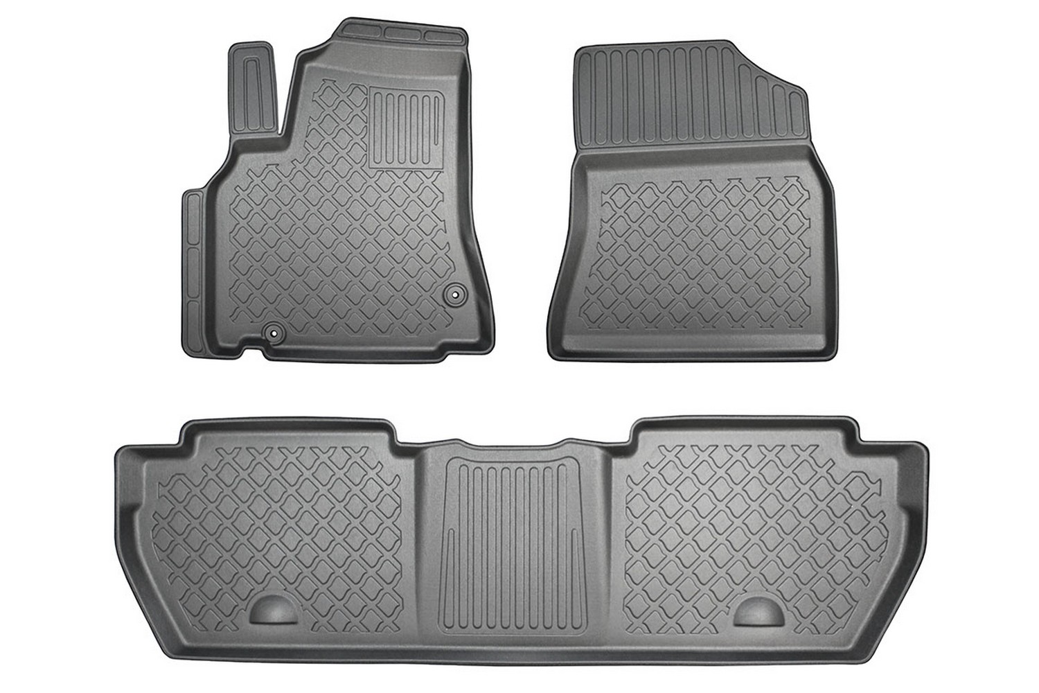 Car mats suitable for Citroën Berlingo II (B9) 2008-2018 Guardliner PE/TPE rubber