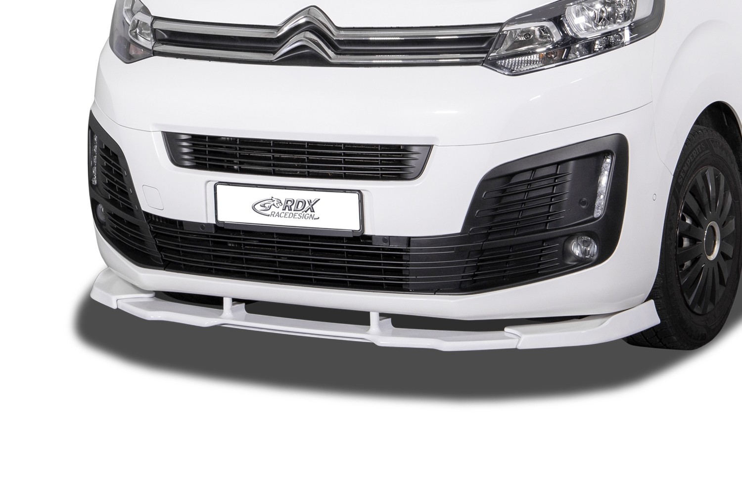 Front spoiler suitable for Citroën Jumpy III 2016-present Vario-X PU