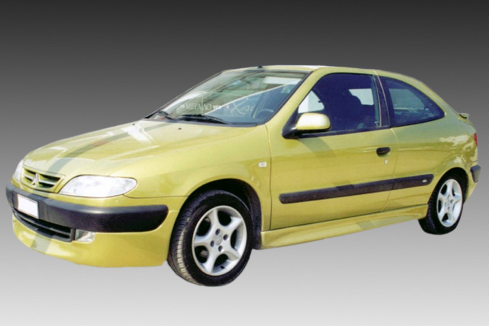 Jupes latérales convient à Citroën Xsara 1997-2000 5 portes bicorps ABS
