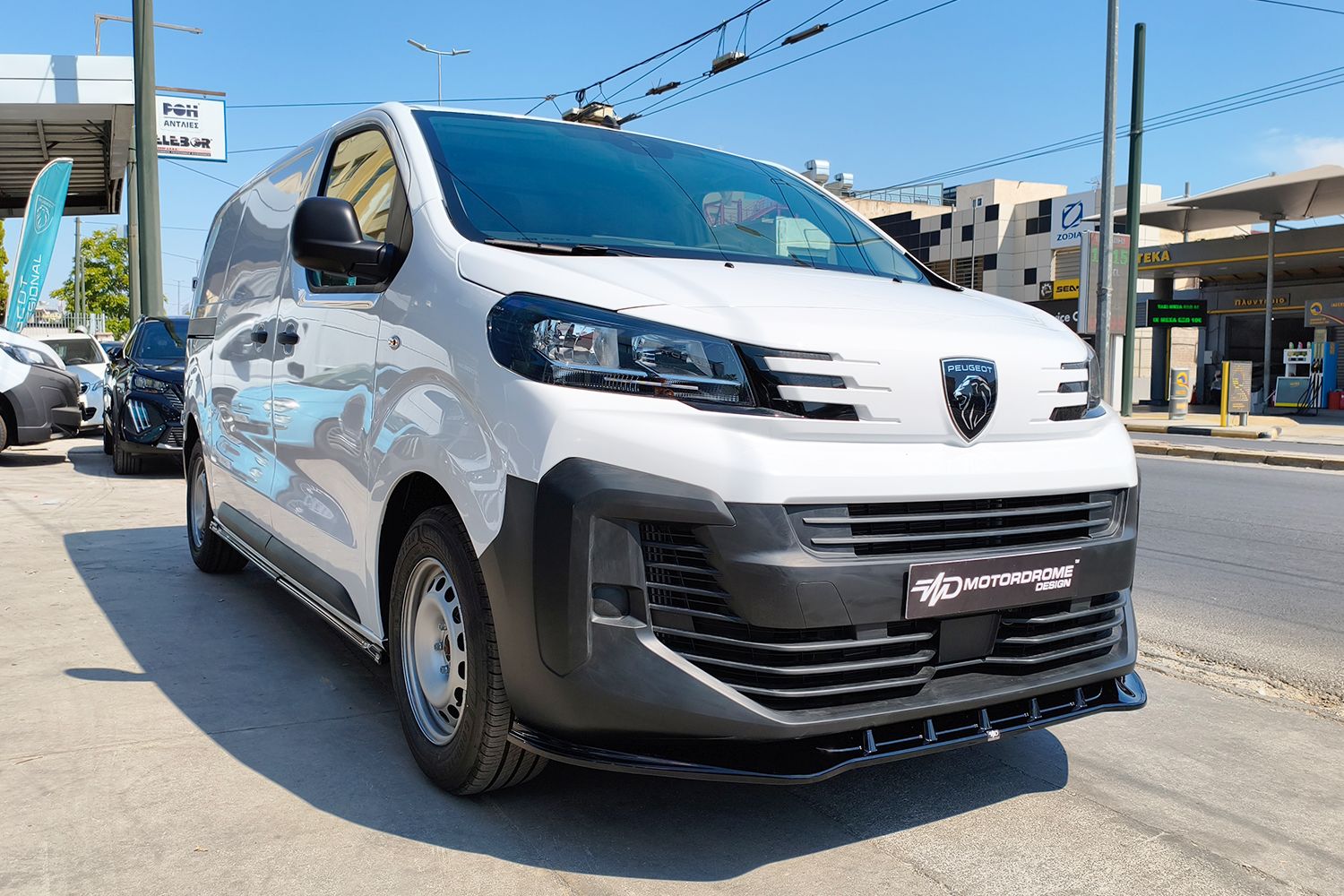 Front spoiler Citro&euml;n Jumpy III 2024-present ABS