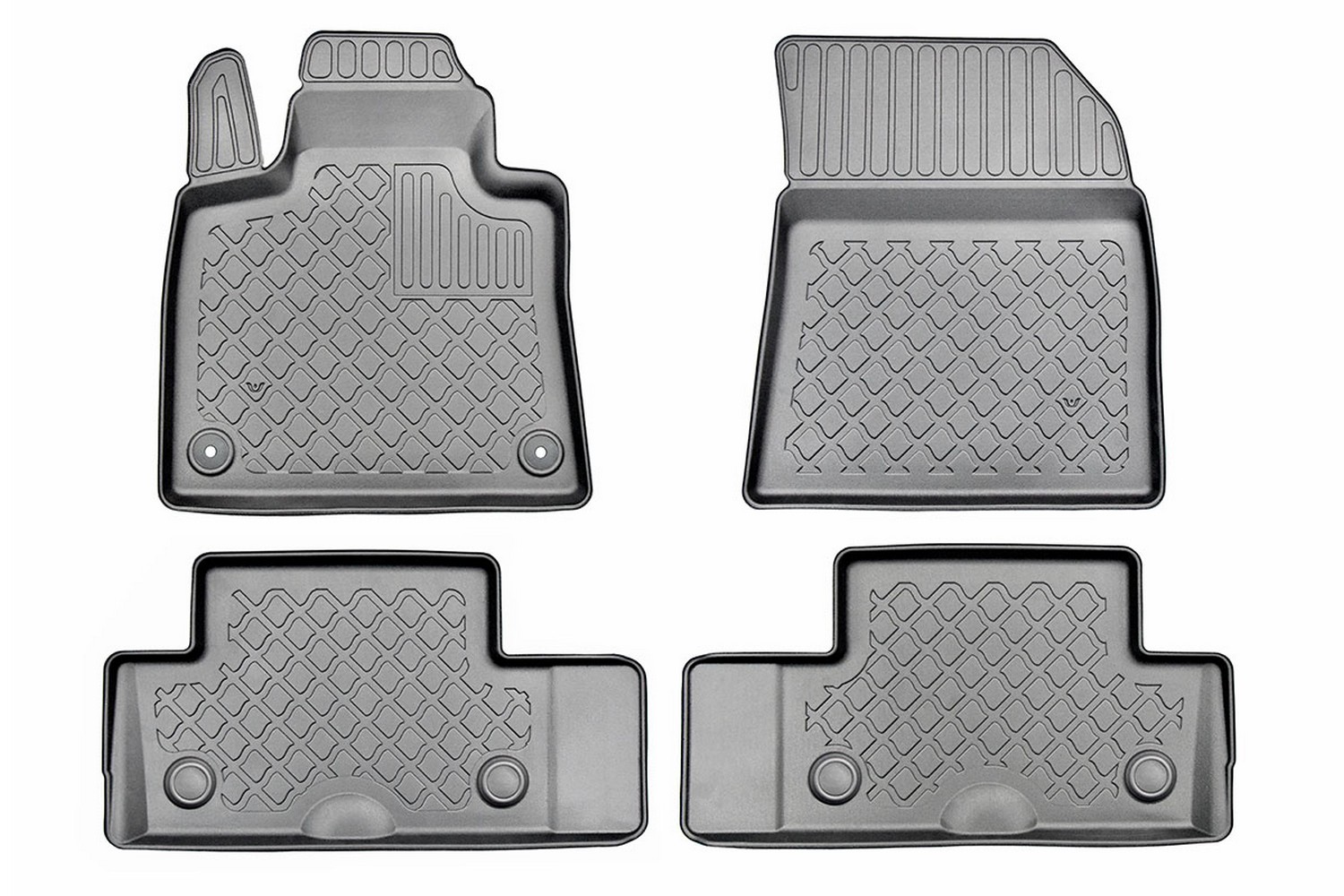 Automatten geschikt voor Citroën Grand C4 Picasso II - Grand C4 Spacetourer 2013-heden Guardliner PE/TPE rubber