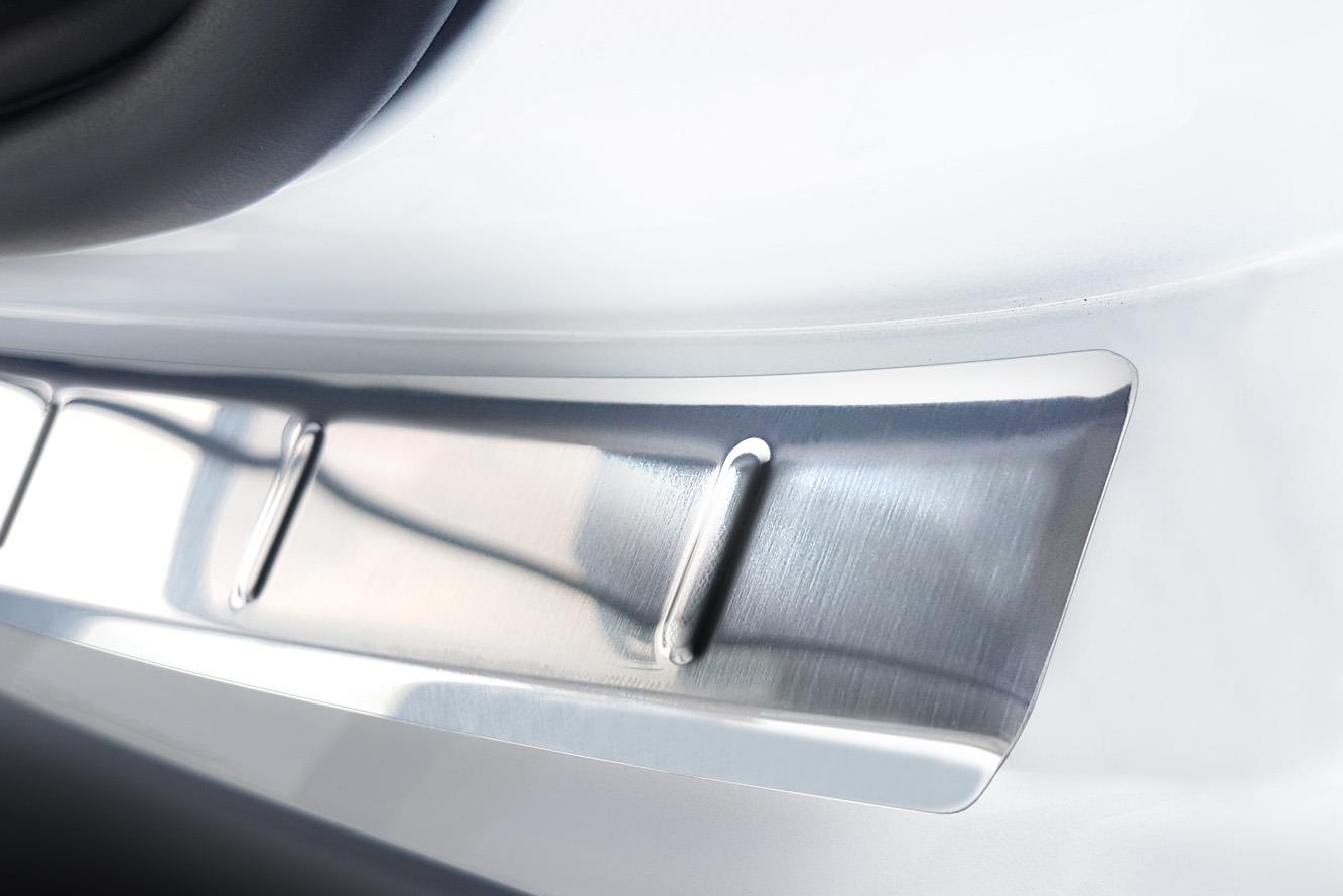 Protection de seuil de coffre Citroën C5 Aircross 2019-présent acier inox brossé