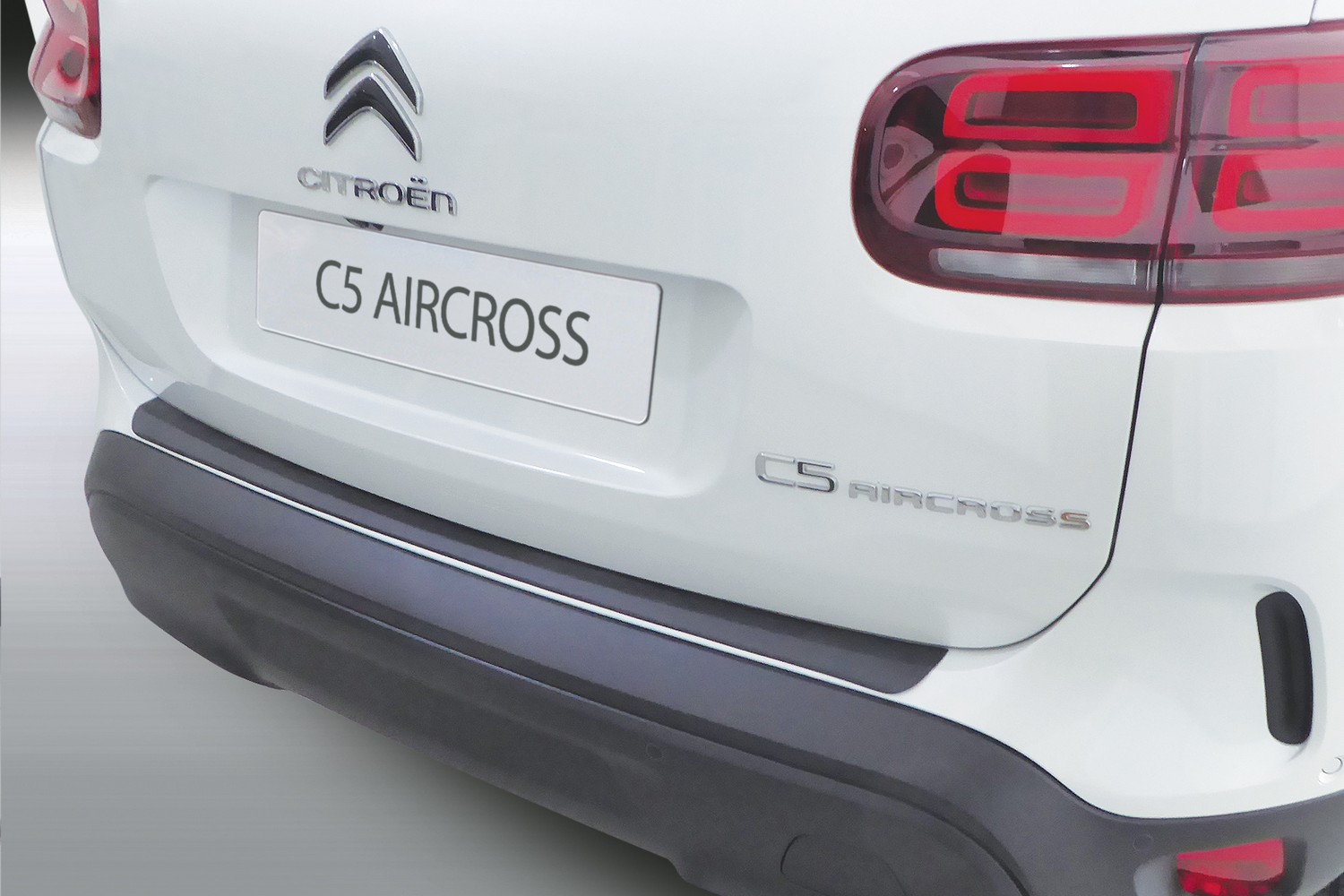 Protection de seuil de coffre Citroën C5 Aircross 2019-présent ABS - noir mat