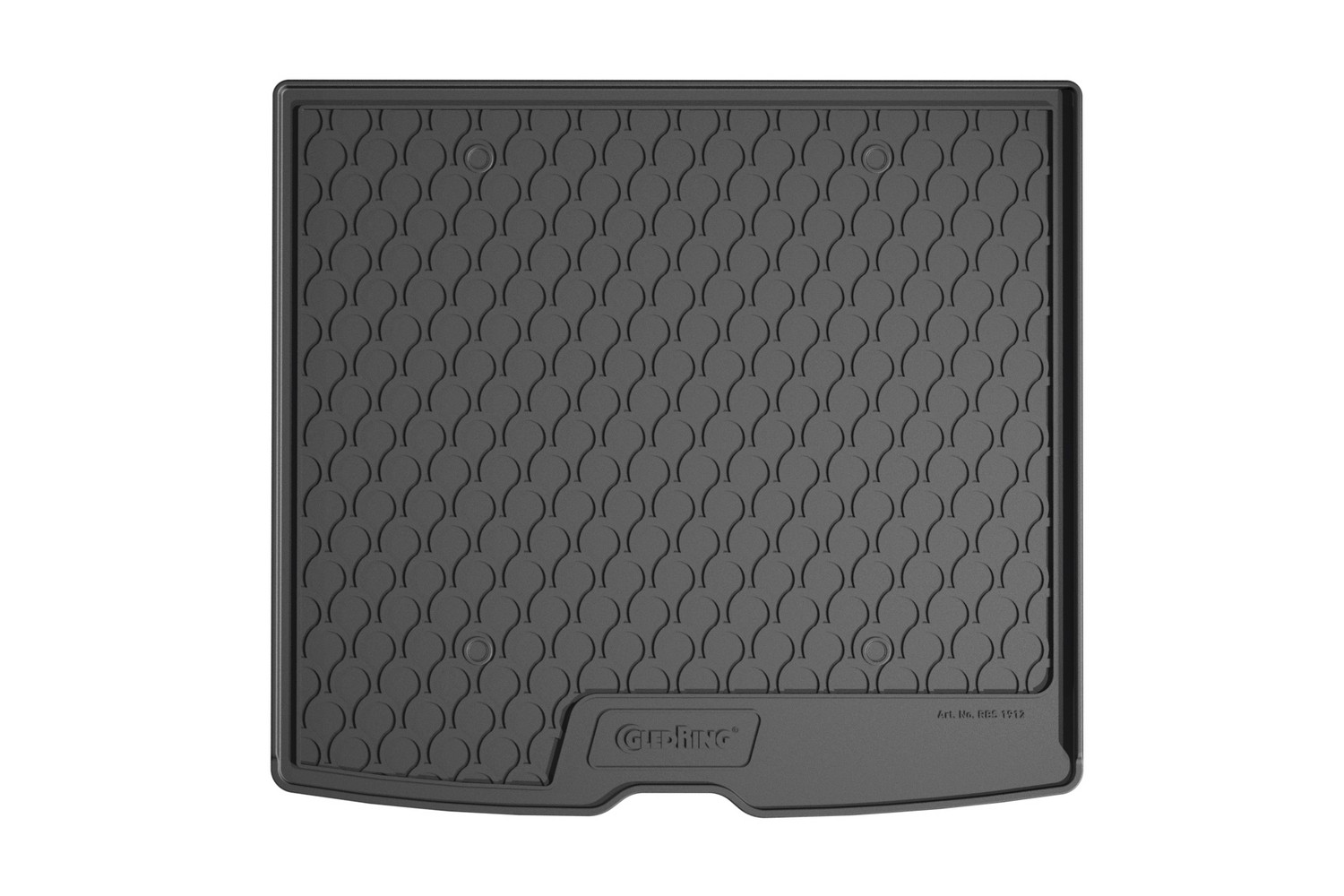 Boot mat suitable for Volvo C40 2021-present anti slip Rubbasol rubber
