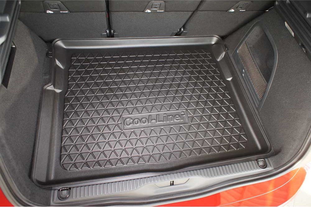 Kofferraummatte aus Gummi Proline Citroen E-C4 seit 2020 / Hatchback /  erhöhte kanten
