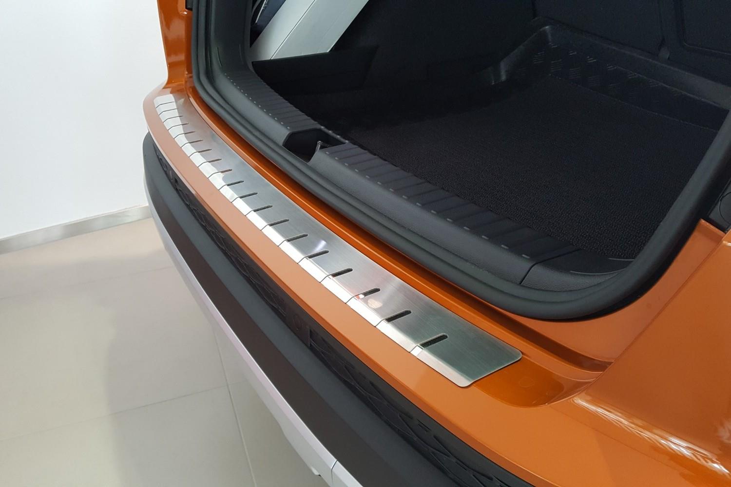 Rear bumper protector suitable for Cupra Ateca 2018-present stainless steel brushed