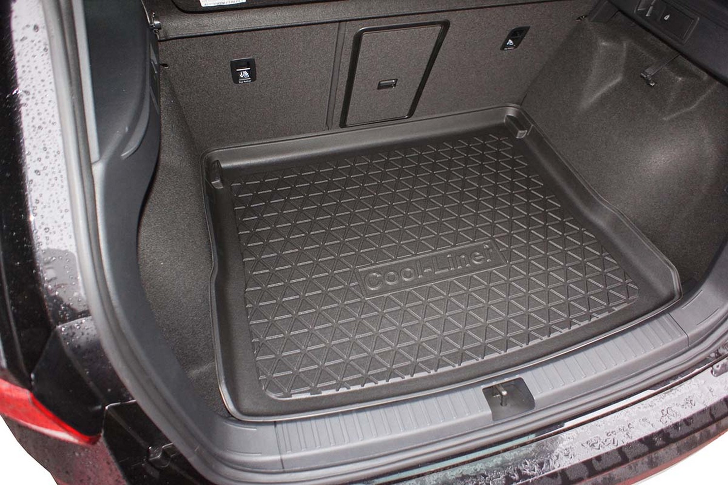 Boot mat suitable for Cupra Ateca 2018-present Cool Liner anti slip PE/TPE rubber