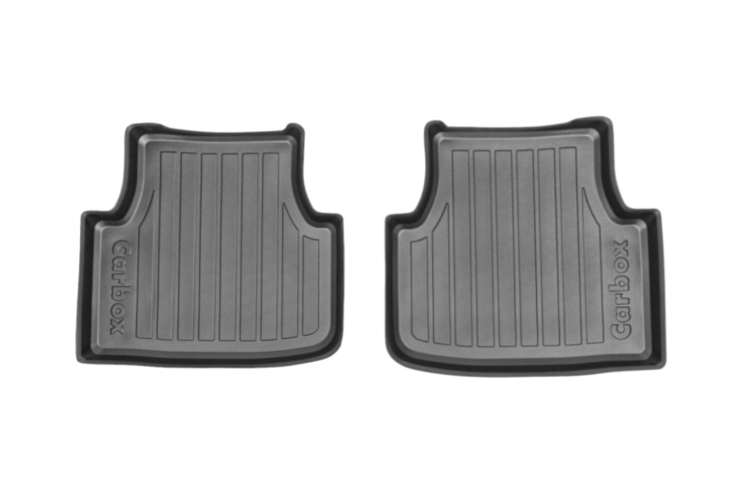 Car mats suitable for Cupra Formentor 2020-present Carbox Floor PE rubber - rear set