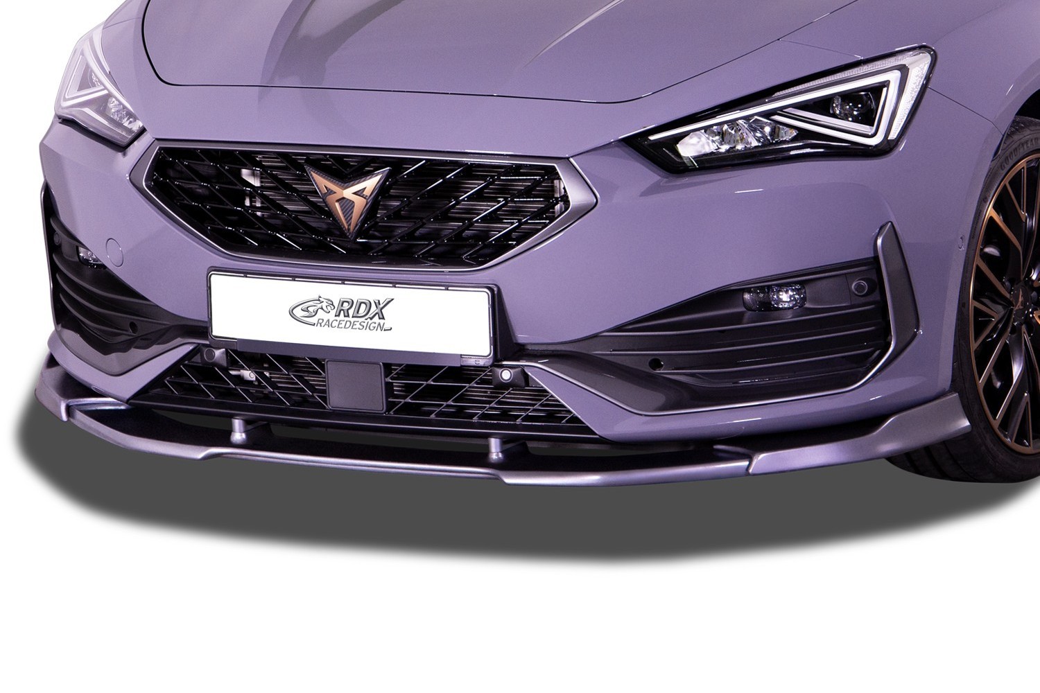 Front spoiler suitable for Cupra Leon (KU) 2020-present 5-door hatchback Vario-X PU