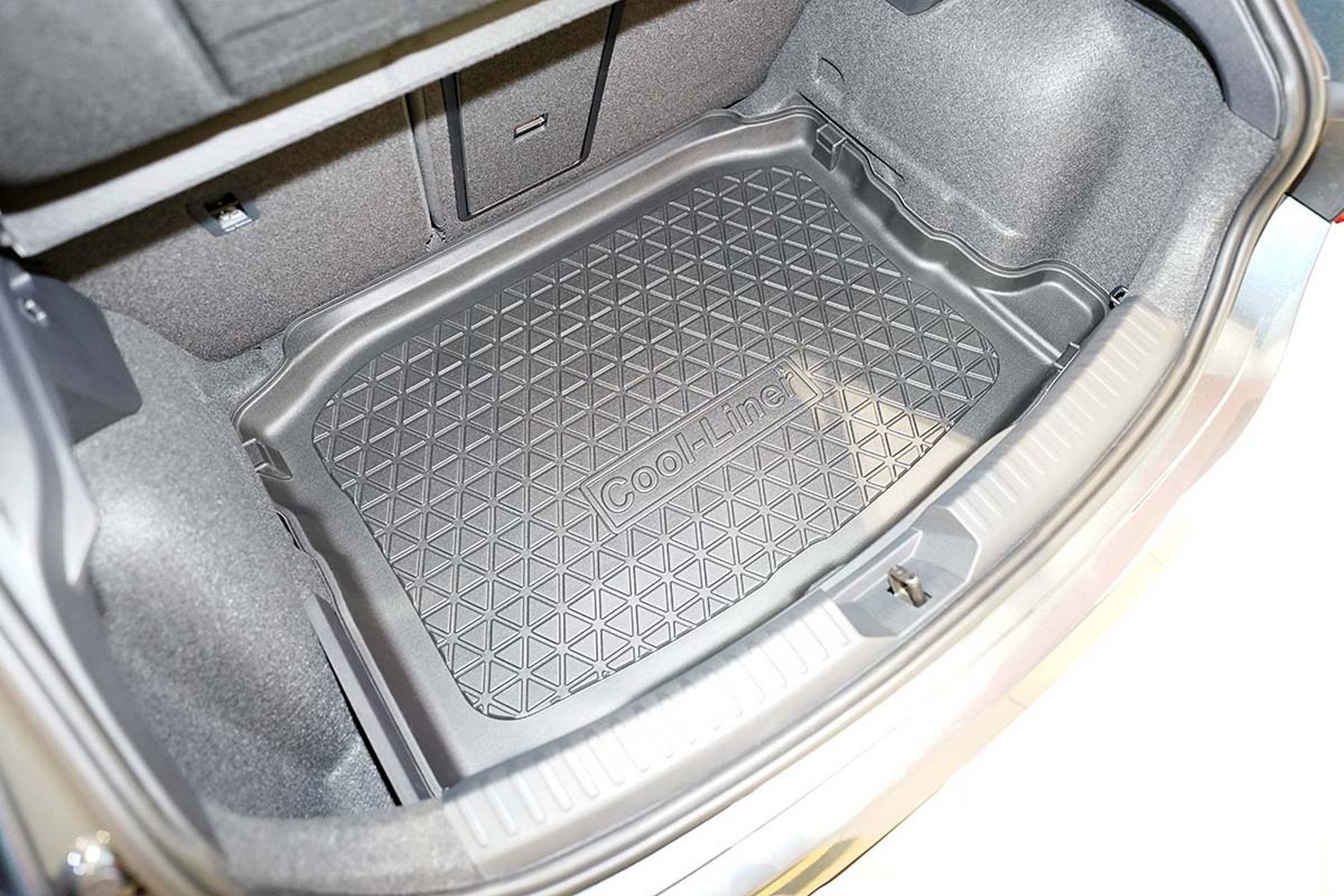 Boot mat suitable for Cupra Leon (KU) 2020-present 5-door hatchback Cool Liner anti slip PE/TPE rubber