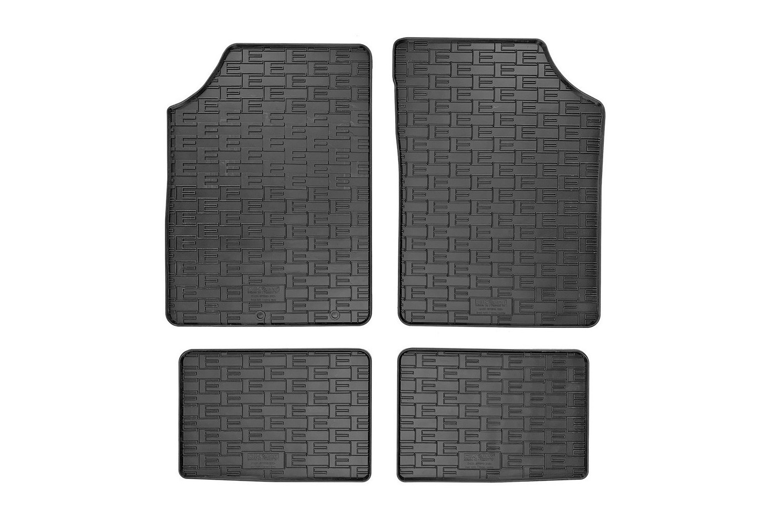 Car mats suitable for Dacia Spring (BBG) 2021-present rubber