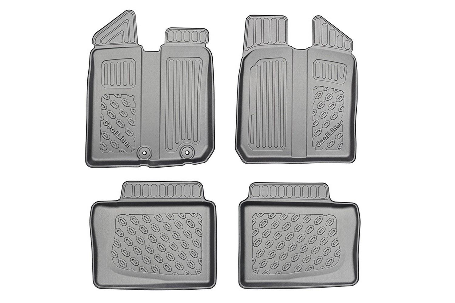 Car mats suitable for Dacia Spring (BBG) 2021-present Cool Liner PE/TPE rubber