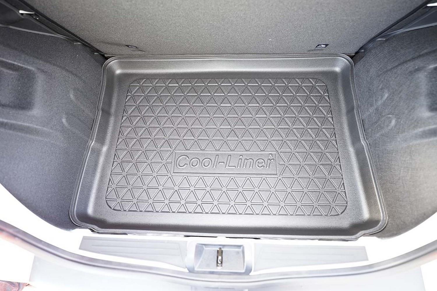 Kofferbakmat geschikt voor Dacia Spring (BBG) 2021-heden Cool Liner anti-slip PE/TPE rubber