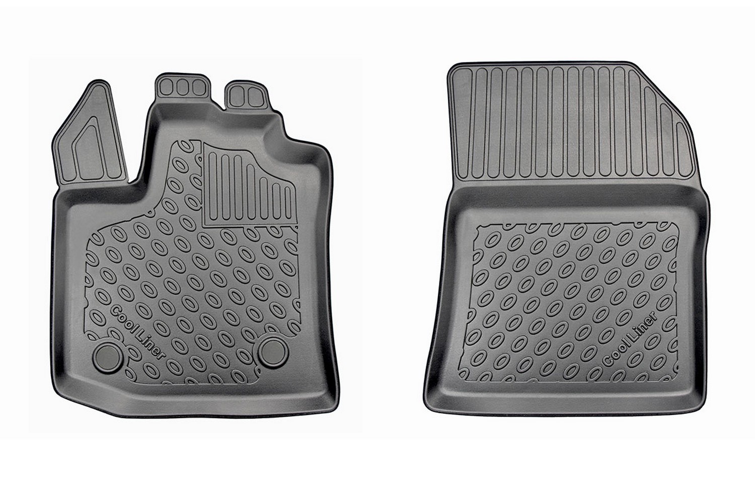 Car mats suitable for Dacia Dokker 2012-2021 Cool Liner PE/TPE rubber